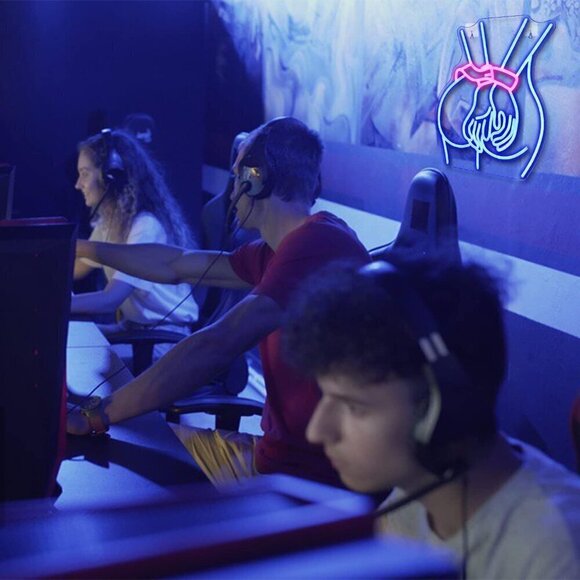 Lady Neon Sign for Bedroom Led Light Room Home Party Art Decor,Bar,Club - Picture 3 of 9